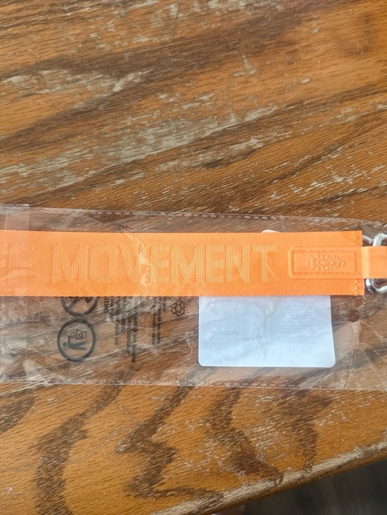 Free People Accessories - Free People Neon Orange MOVEMENT Key Strap